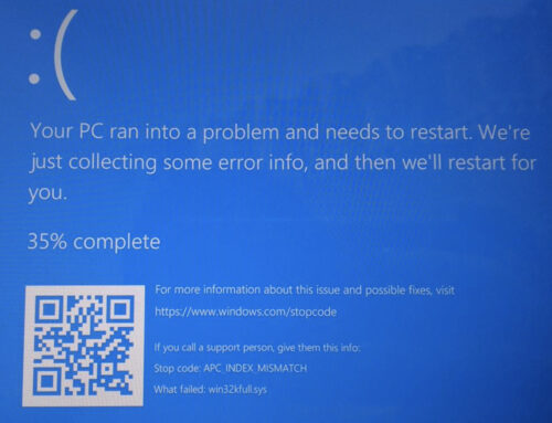 Windows 10 Crashing with Blue Screen When Trying to Print